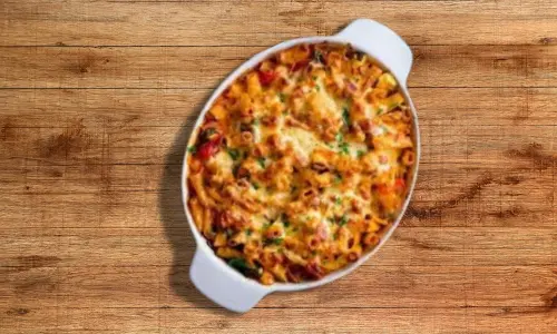 Oven-Baked Veggie Pasta