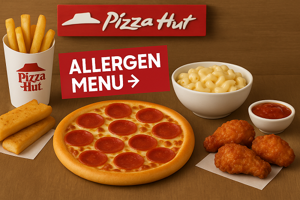 Pizza Hut Allergen Menu Thumbnail